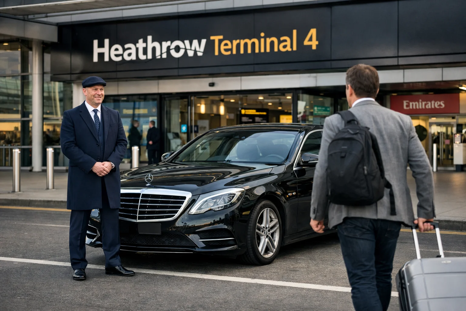  Heathrow Airport Terminal 4 to CM15 Brentwood  